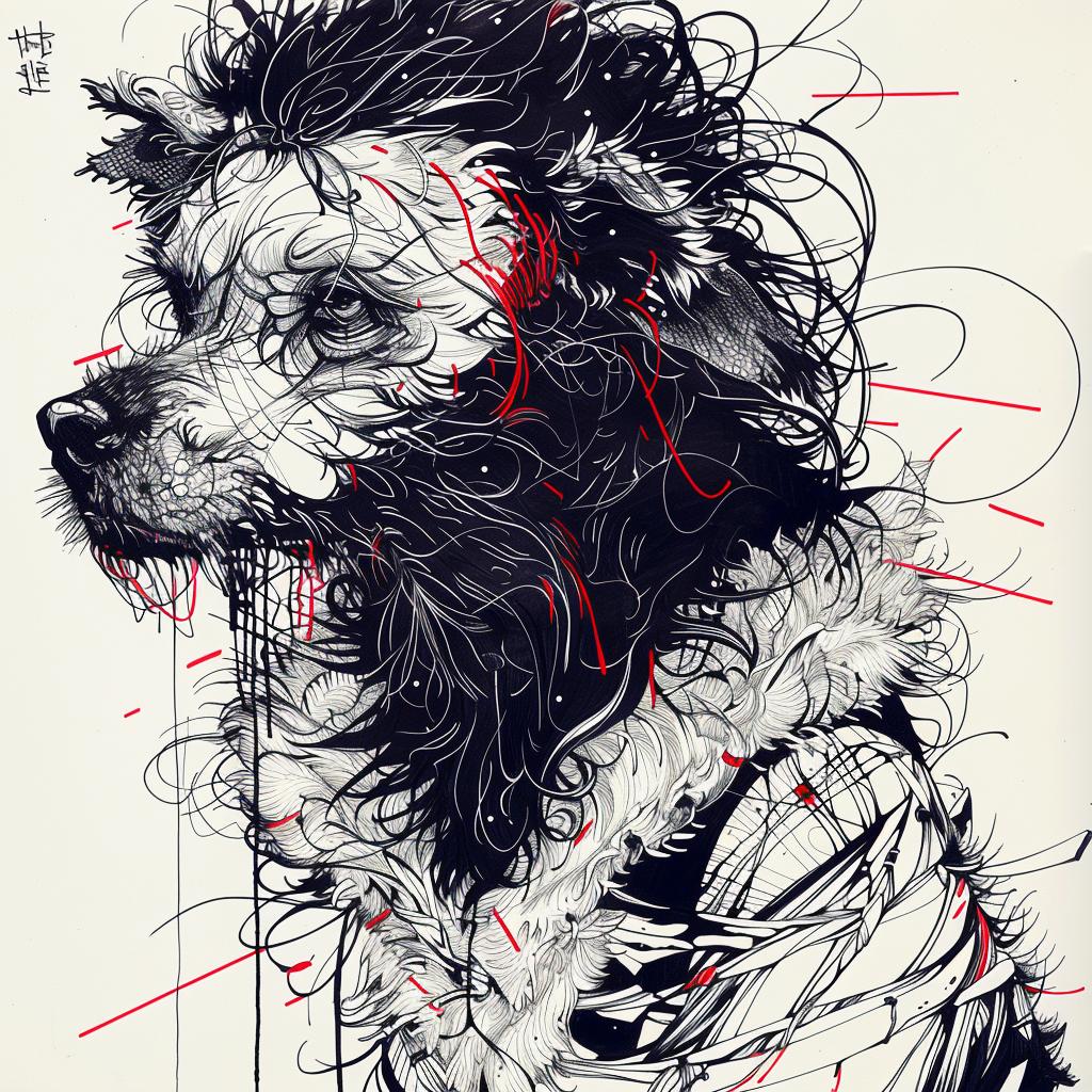 creature  mythical  hybrid  popculture  fantastical  unique  ink  drawing  style  lively 952429