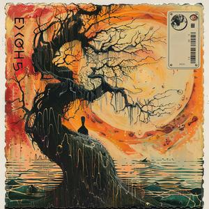 EBRU  encaustic  paint  tree  life  art  design  nature  emotional  vibrant 1065785