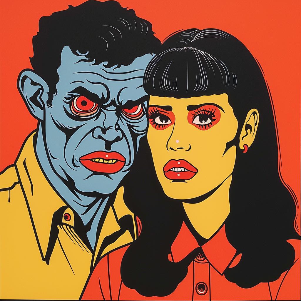 Japanese  horror  film  poster  painting  redeyes  illustration  dark  graphic  art 1022447