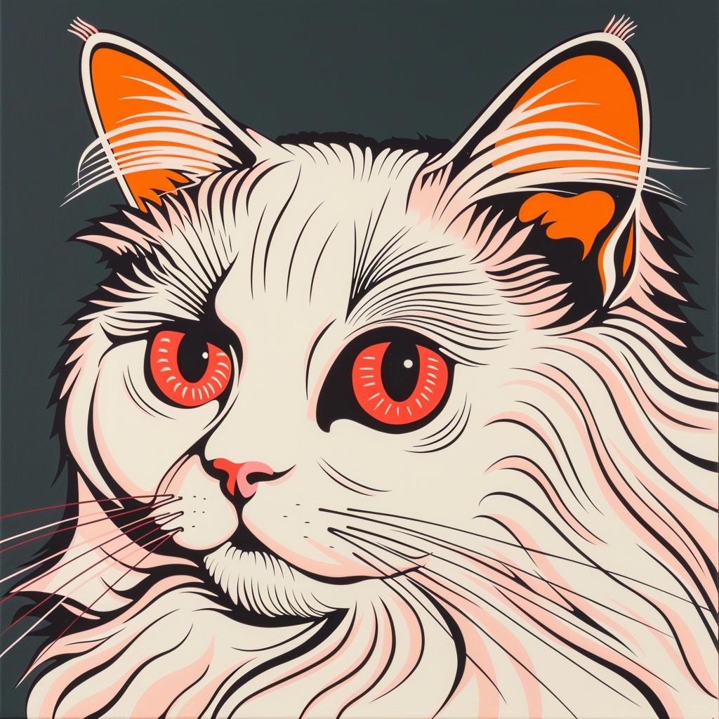 cat  orange  eyes  dark  background  animal  portrait  domestic  feline  stunning 972080