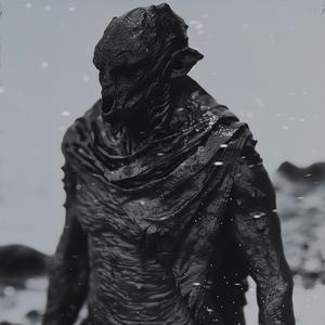 رعب فارس الظلام رسومي فيلم توضيحي فن تجريدي تصميم إبداعي 1036894
