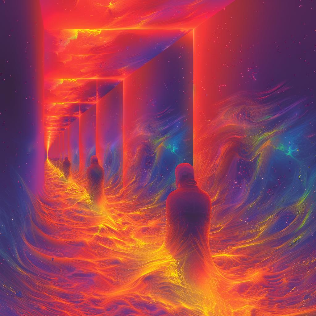 cyborg  surreal  tunnel  fire  smoke  epic  symmetrical  deathmetal  light  grain 962984