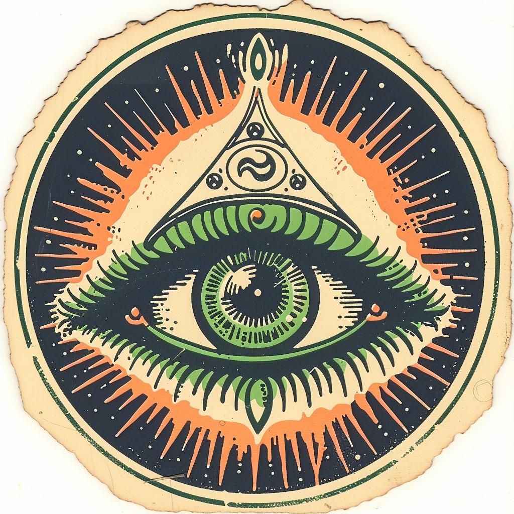 provocative  art  eye  sticker  naturalistic  occult  spiritual  Emek  symbolic  dark 935531