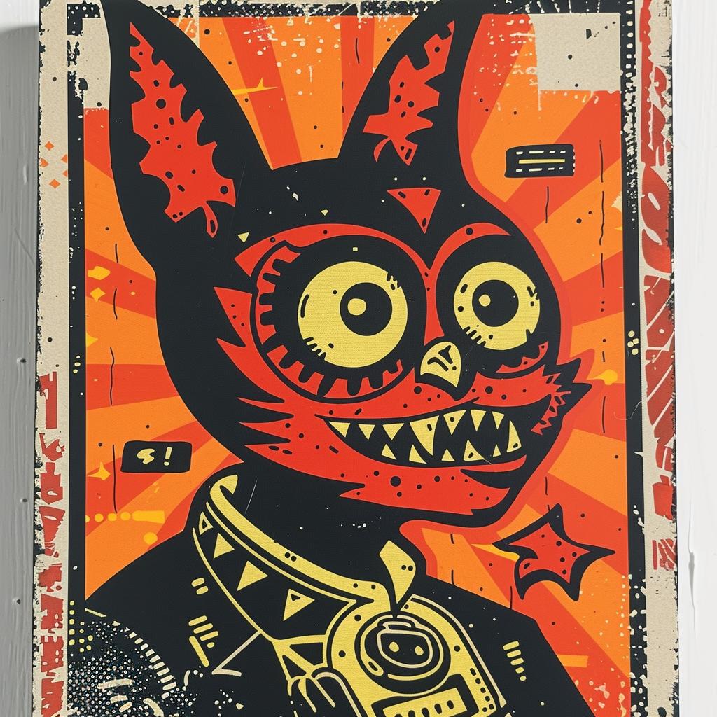 cat  collage  abstract  vintage  art  red  black  design  street  culture 950033