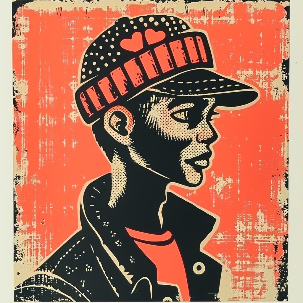 aggressive  streetwise  anthropomorphic  Stanley  Johnson  knit  cap  minimal  poster  culture 949717