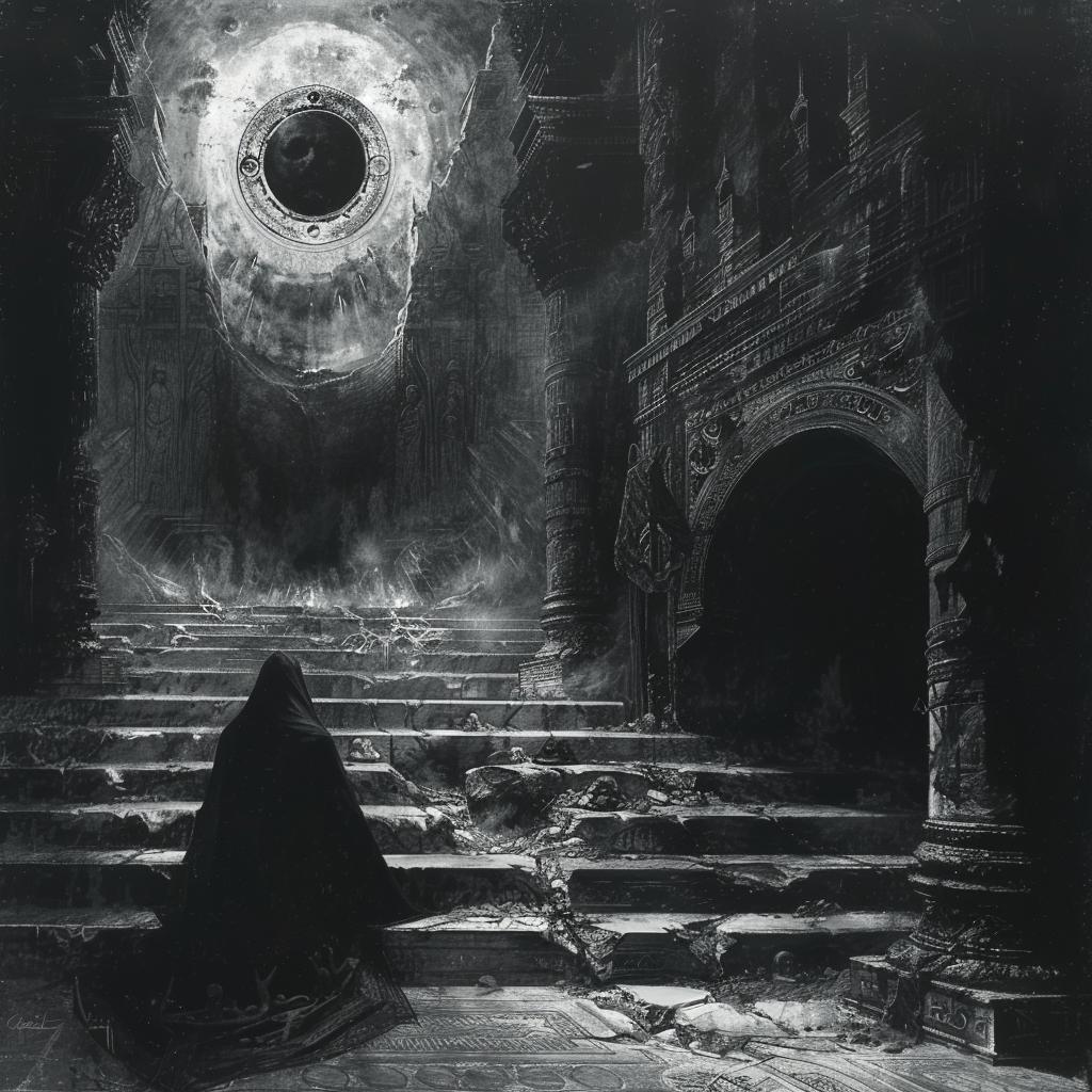 occult  society  dark  fantasy  illustration  art  mystical  characters  artistic  book 1035356