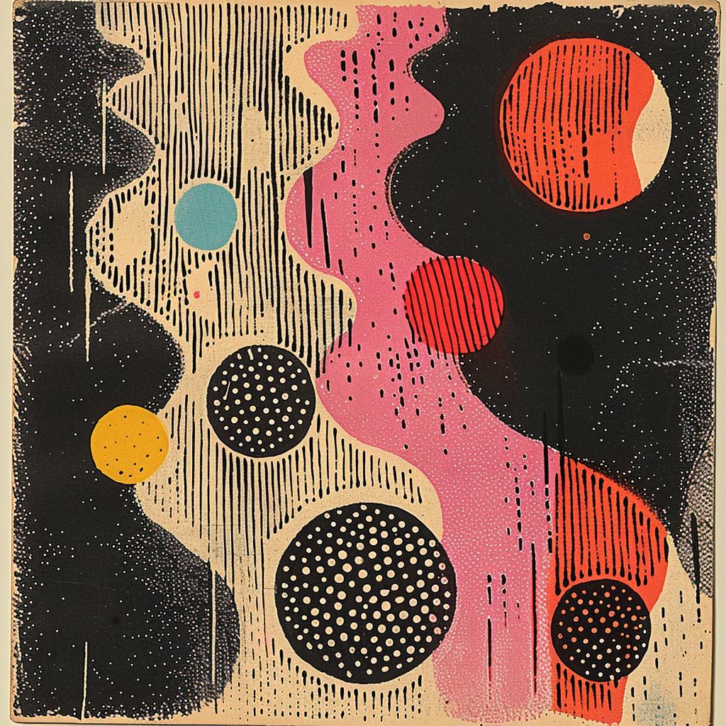 dots  black  red  painting  abstract  modern  design  pattern  art  visual 916994