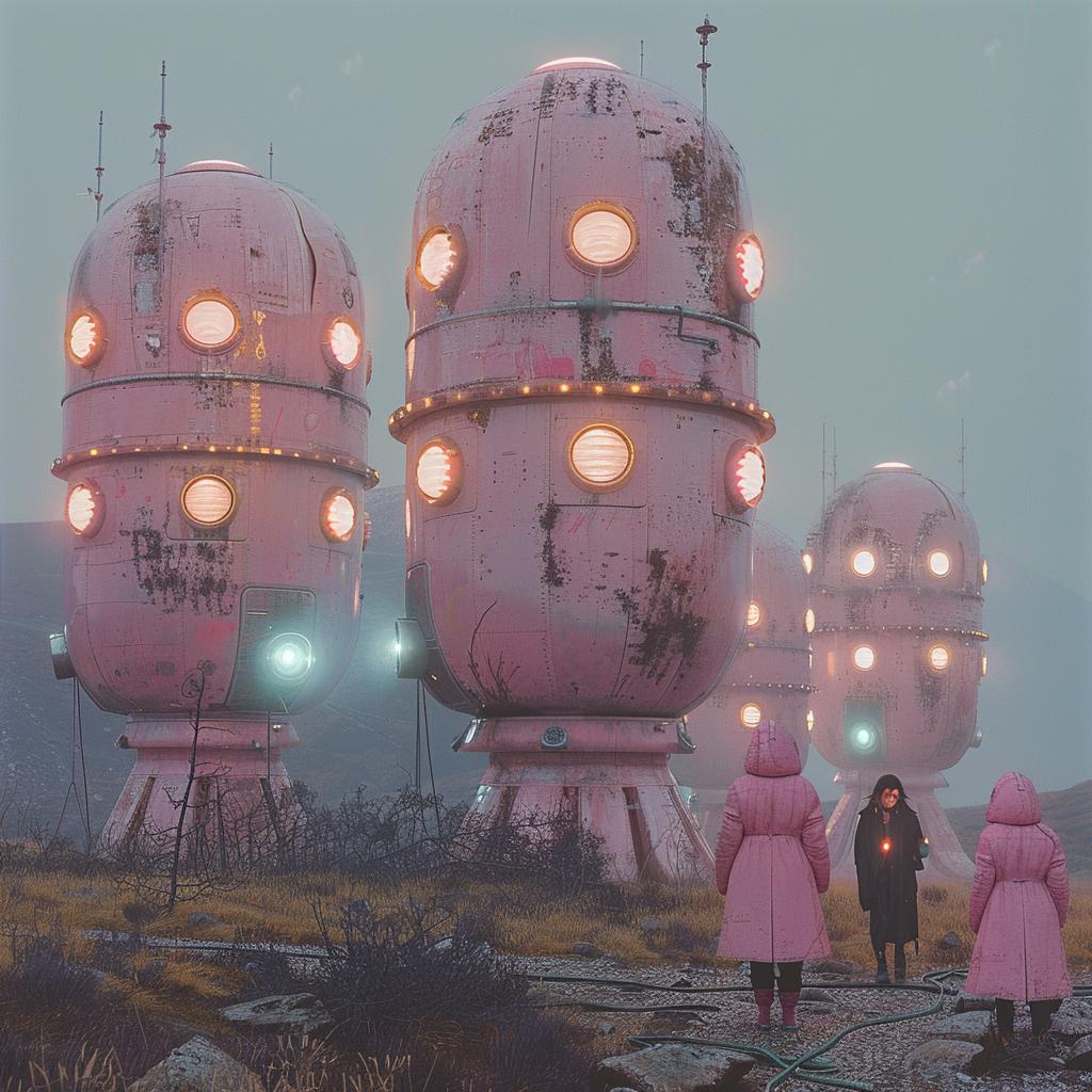 pink  teal  double  exposure  surreal  glow  volumetric  natural  horror  lighting 1029466