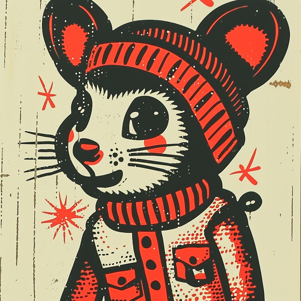 mouse  sweater  hat  wooden  background  streetwise  minimal  aggressive  urban  anthropomorphic 958168