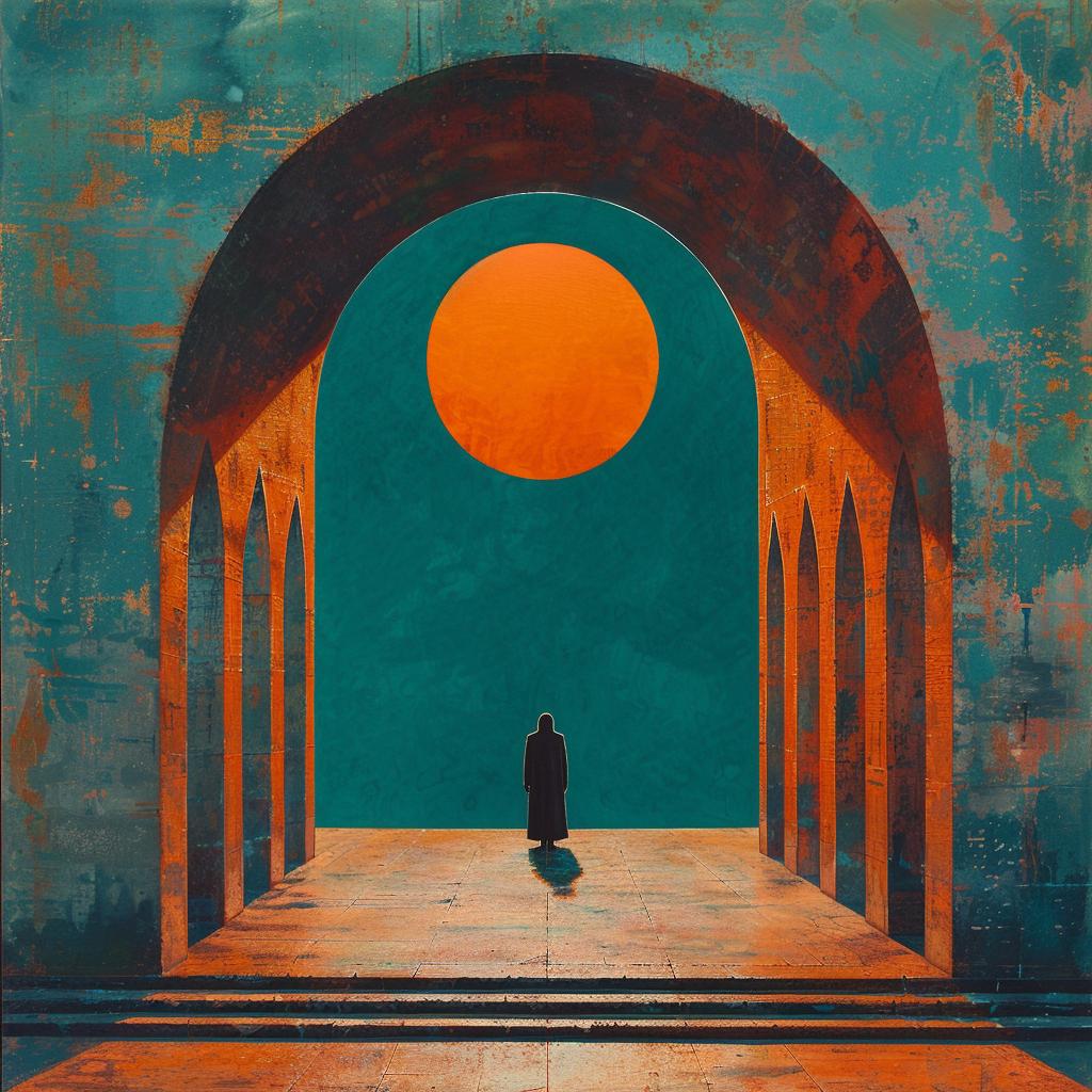 surreal  album  cover  Azulejo  introspective  spiritual  terror  occult  unusual  lighting 974401