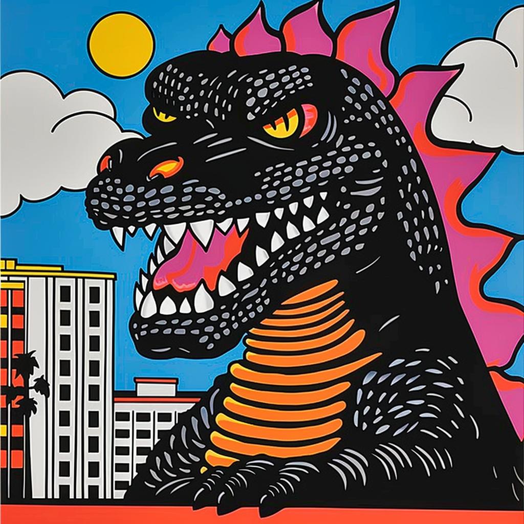 Godzilla  monster  city  poster  film  urban  dramatic  action  genre  design 973083