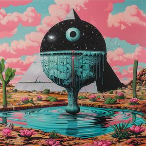 pond  eye  calm  hypnotic  reflection  surreal  minimal  chromolithography  Escher  water 1037750