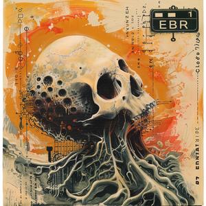 painting  skull  roots  vines  art  graphic  colorful  intricate  design  Emek 1065751