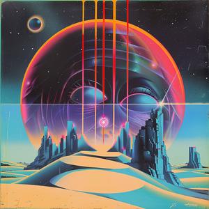 surreal  album  desert  landscape  red  sun  creative  symbolist  poster  bold 1079779