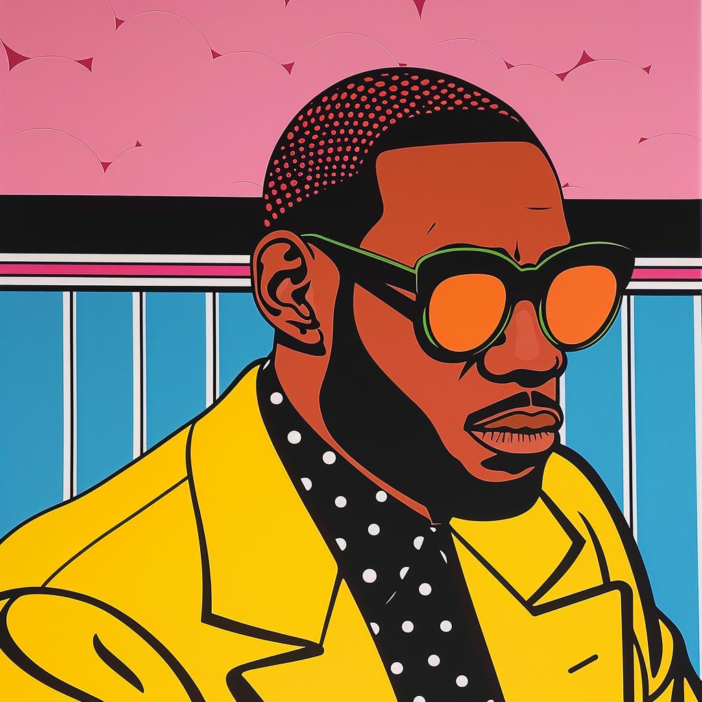 نظارات شمسية ليبرون جيمس، صورة فنية، شخصية مشهورة، عصرية، رسم توضيحي، أزياء غير رسمية، 1025234