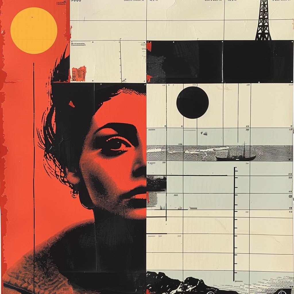 abstract  impressionism  collage  graphic  design  woman  sun  Shepard  Fairey  Rauschenberg 968761