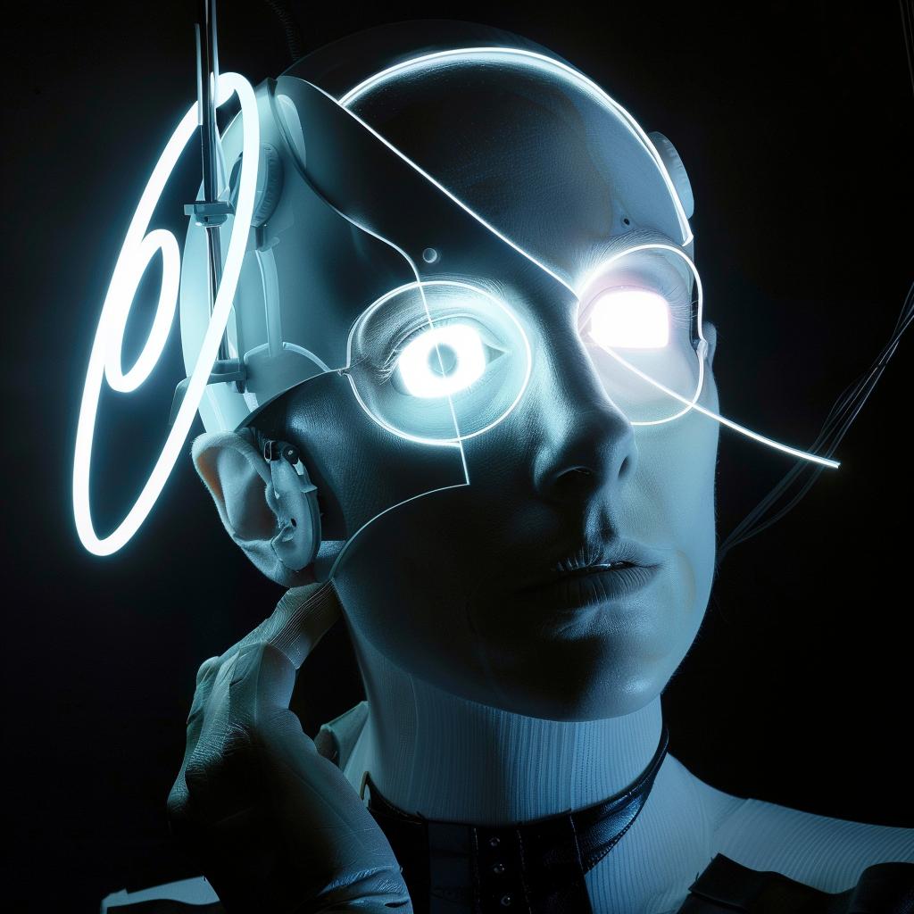 surreal  lifestyle  cyborg  glow  woman  lighting  futuristic  portrait  artistic  abstract 1027084