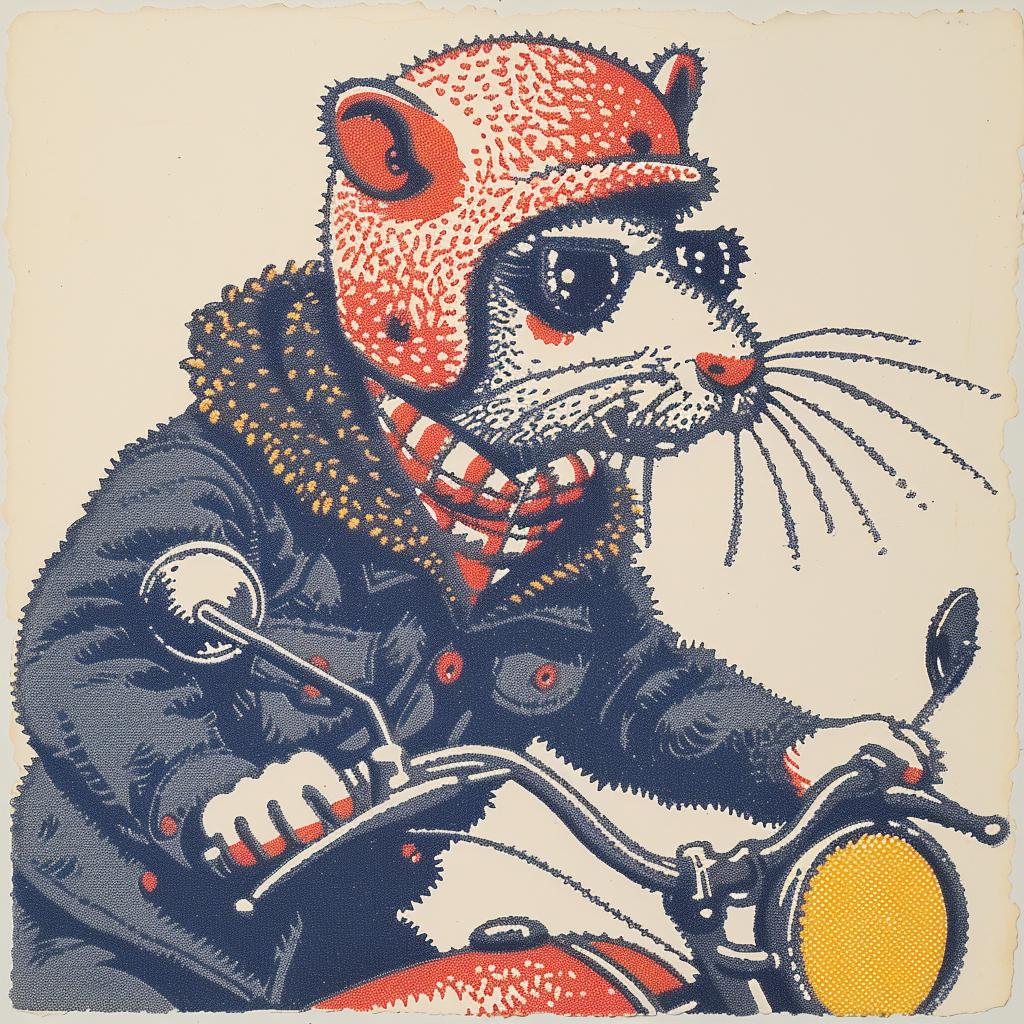 mouse  motorcycle  surreal  lighting  glow  helmet  design  art  funny  ride 962892
