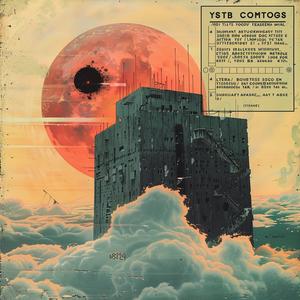 album  art  futuristic  cityscape  clouds  minimalism  abstract  sunrise  negative space  intricate 1040192