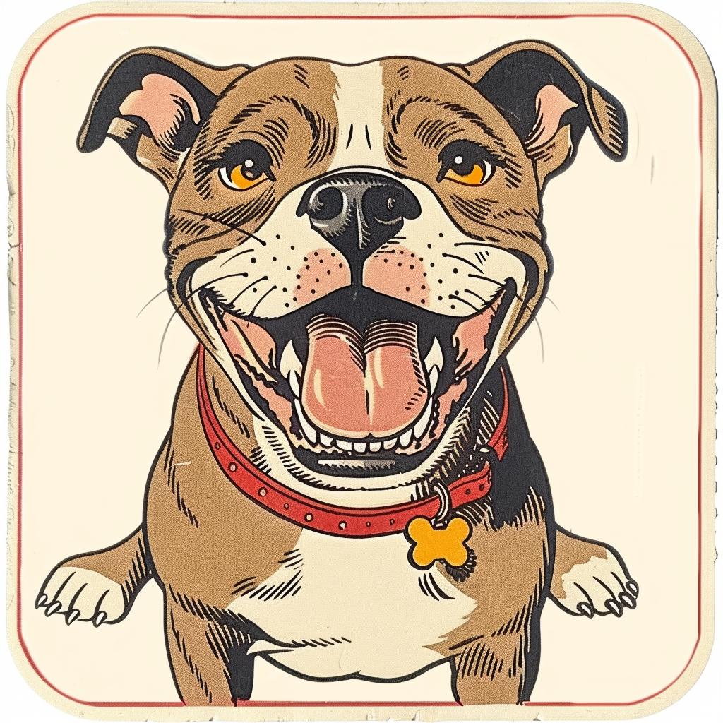 pitbull  playful  dog  red  collar  smiling  cute  animal  pet  friend 943086