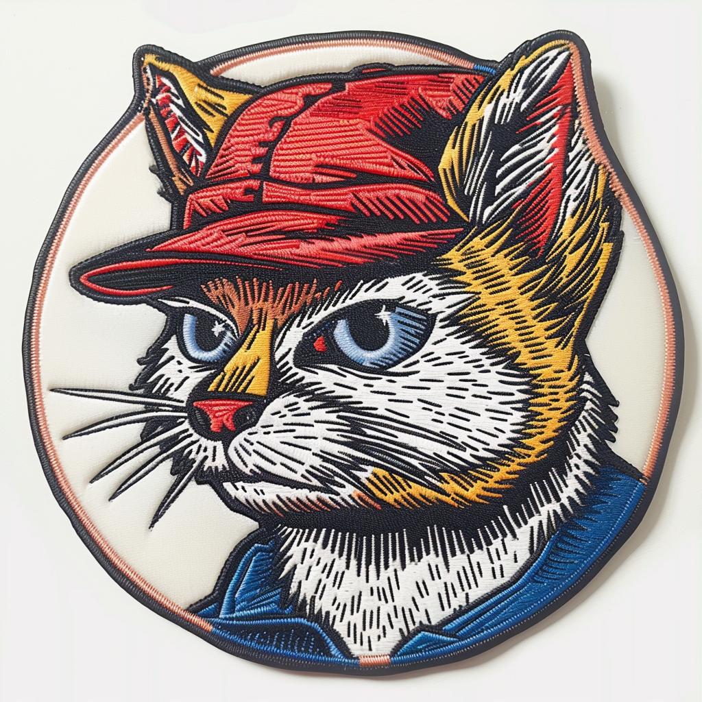 cat  hat  streetwear  chenille  patch  hip-hop  culture  minimal  embroidered  animal 961354