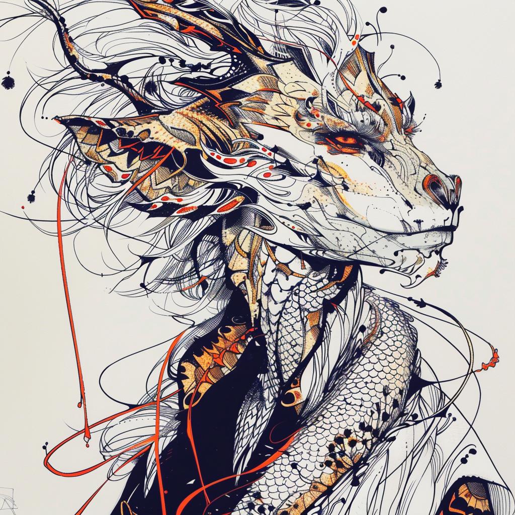 mythical  creature  hybrid  dragon  hair  fantastical  unique  imaginary  serpentine  fantasy 952910
