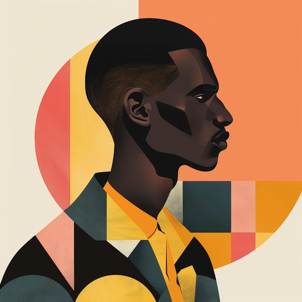 Abstract  Minimalist  Portrait  Geometric  Colorful  Chic  Elegance  Modern  Contrasts  Stylish 929273