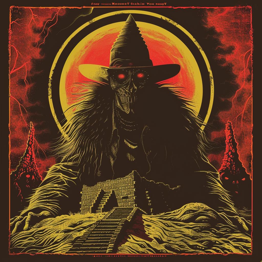 art  provocative  poster  wizard  Oz  dark  spiritual  terror  occult  McFarlane 936026