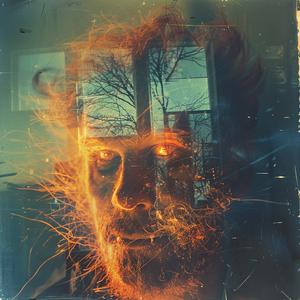 terrifying  Polaroid  fire  face  nature  monster  1974  photography  memory  surreal 1071622
