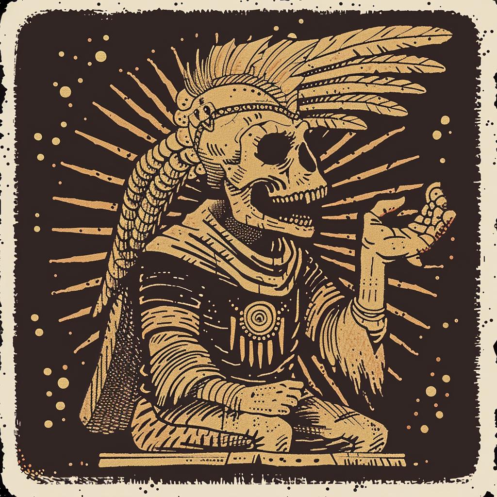 provocative  art  Indian  skull  feathers  background  spiritual  dark  terror  naturalistic 935510