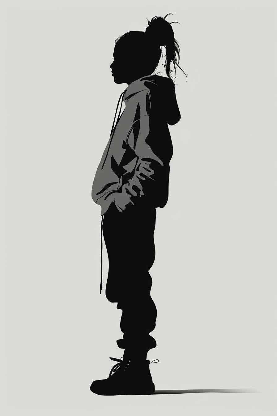 silhouette  man  dreadlocks  fashion  streetwear  illustration  vector  black  white  modern 954477