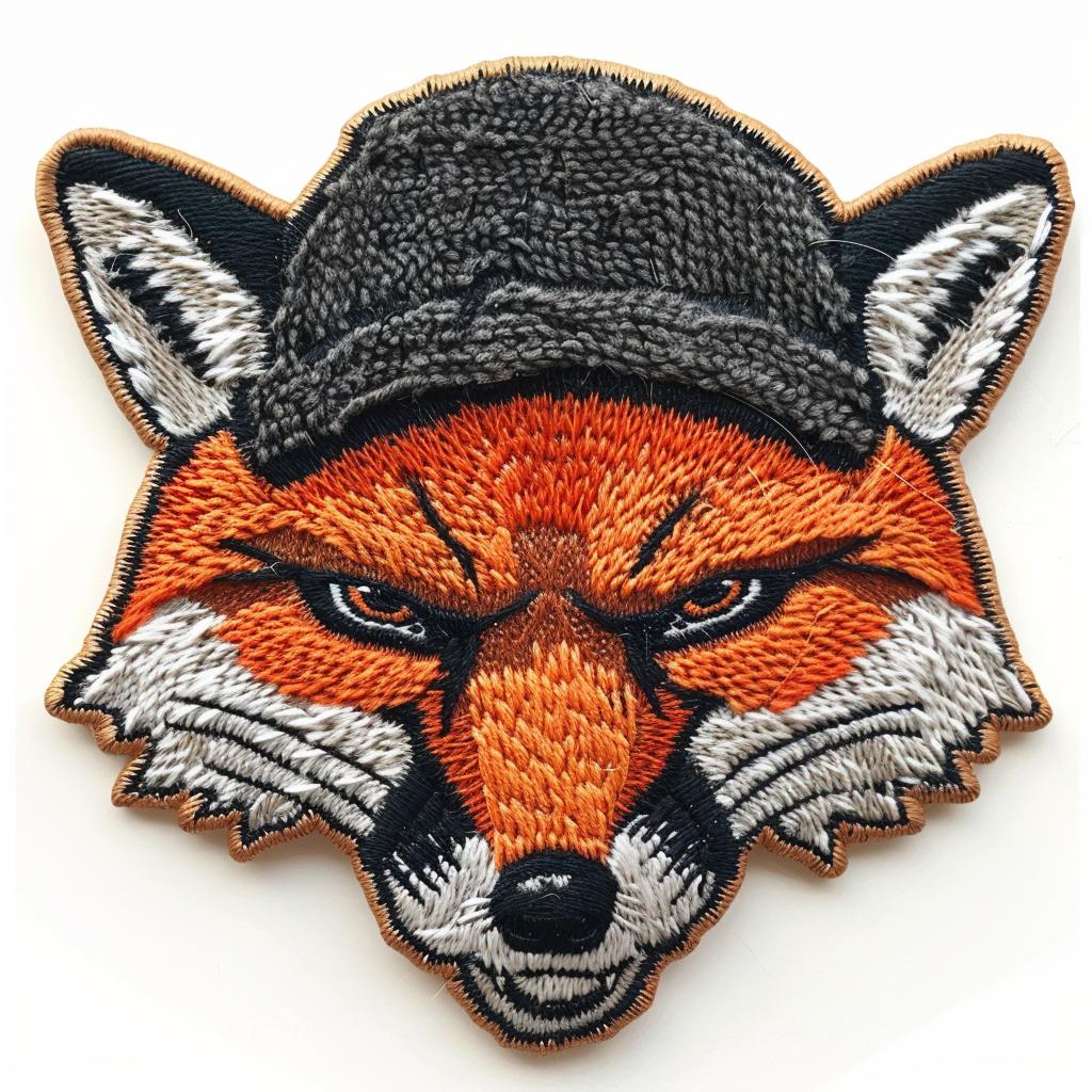 patch  fox  chenille  angry  hat  stitch  streetwear  colorful  minimal  embroidery 954937
