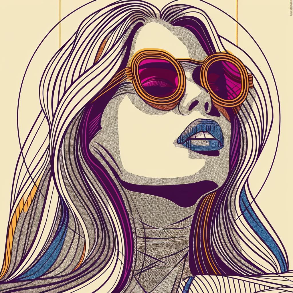 PopArt  blonde  woman  sunglasses  beauty  illustration  hair  white  background  feminine 937089