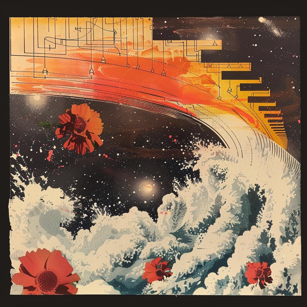 wave  flowers  piano  surreal  colorful  creative  melodic  fluid  artistic  imaginative 939888