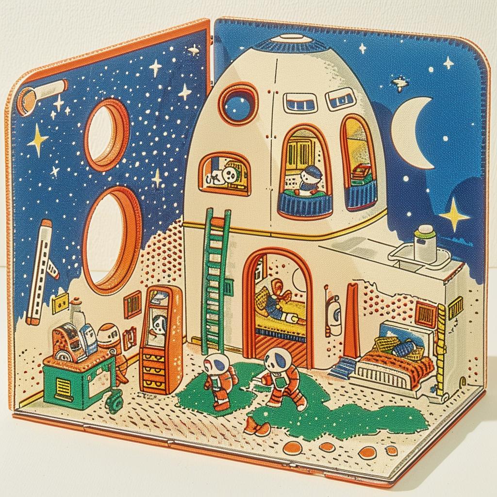toy  house  panda  interior  design  cute  playful  colorful  imaginative  cozy 959681