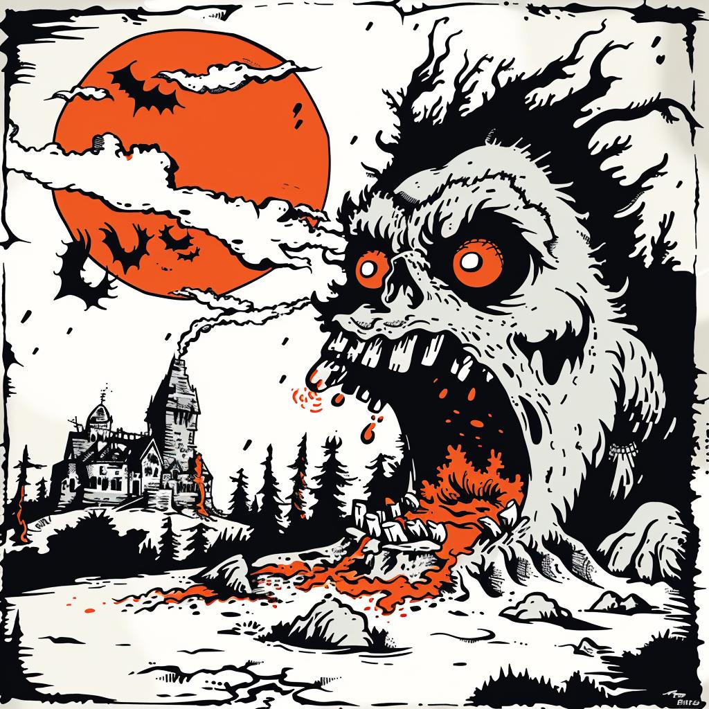 surreal  collage  album  monster  deathmetal  hyper-realistic  screenprinting  Toshio  Saeki  Todd 942213