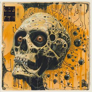 painting  skull  computer  chip  artistic  modern  illustration  graphic  abstract  vivid 1065762