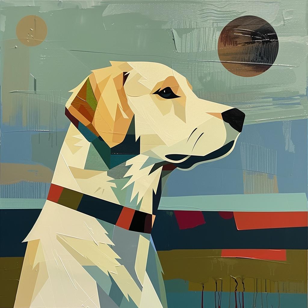 golden  retriever  dog  painting  moon  animal  cute  art  pet  beautiful 938565