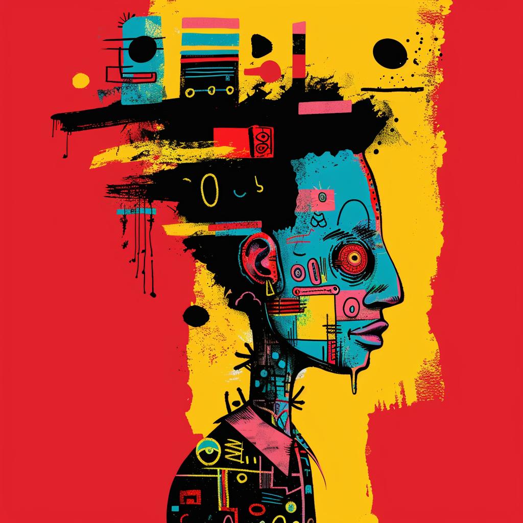 surreal  tattoo  album  abstract  colorful  illustration  robot  digital  art  creative 977055