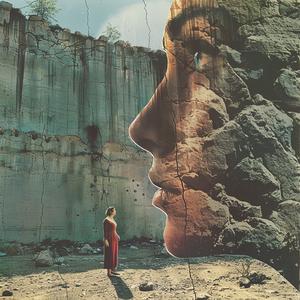 surrealism  collage  photo  montage  advertisements  juxtaposition  1990s  face  rock  quirky 1040922