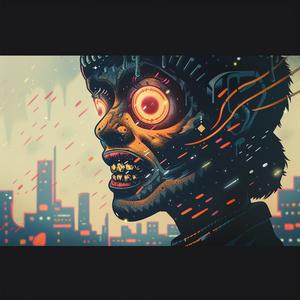 digital  art  print  man  glowing  eyes  portrait  surreal  fantasy  vivid 1048811