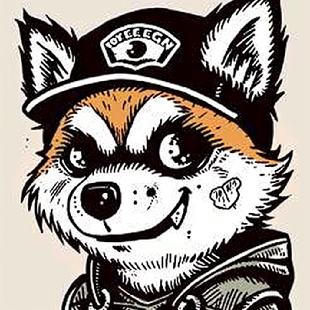 dog  cartoon  baseball  cap  jacket  sporty  funny  illustration  animal  character 940013