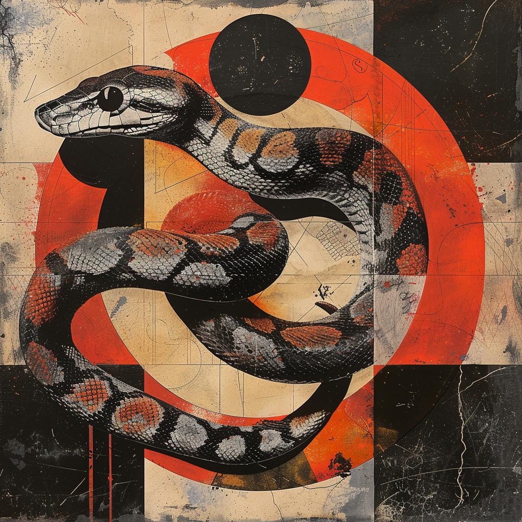 album  cover  snake  Bauhaus  canvas  art  print  graphic  illustration  design 964421