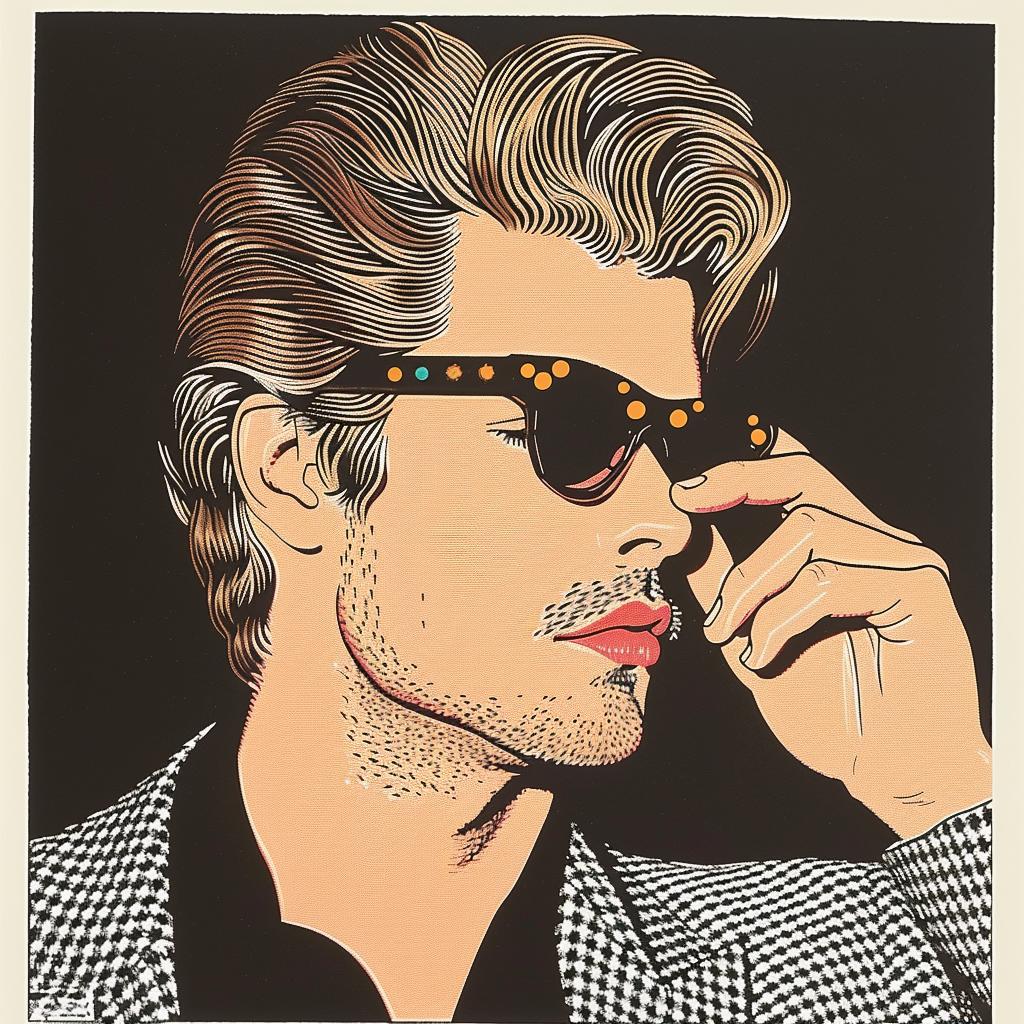 poster  Brad  Pitt  man  sunglasses  painting  celebrity  art  imagery  portrait 962517