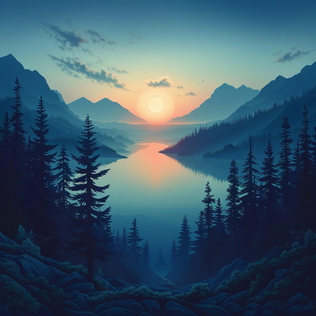 rocky  mountains  lake  sunset  forest  flora  fauna  nature  landscape  photography 1026297