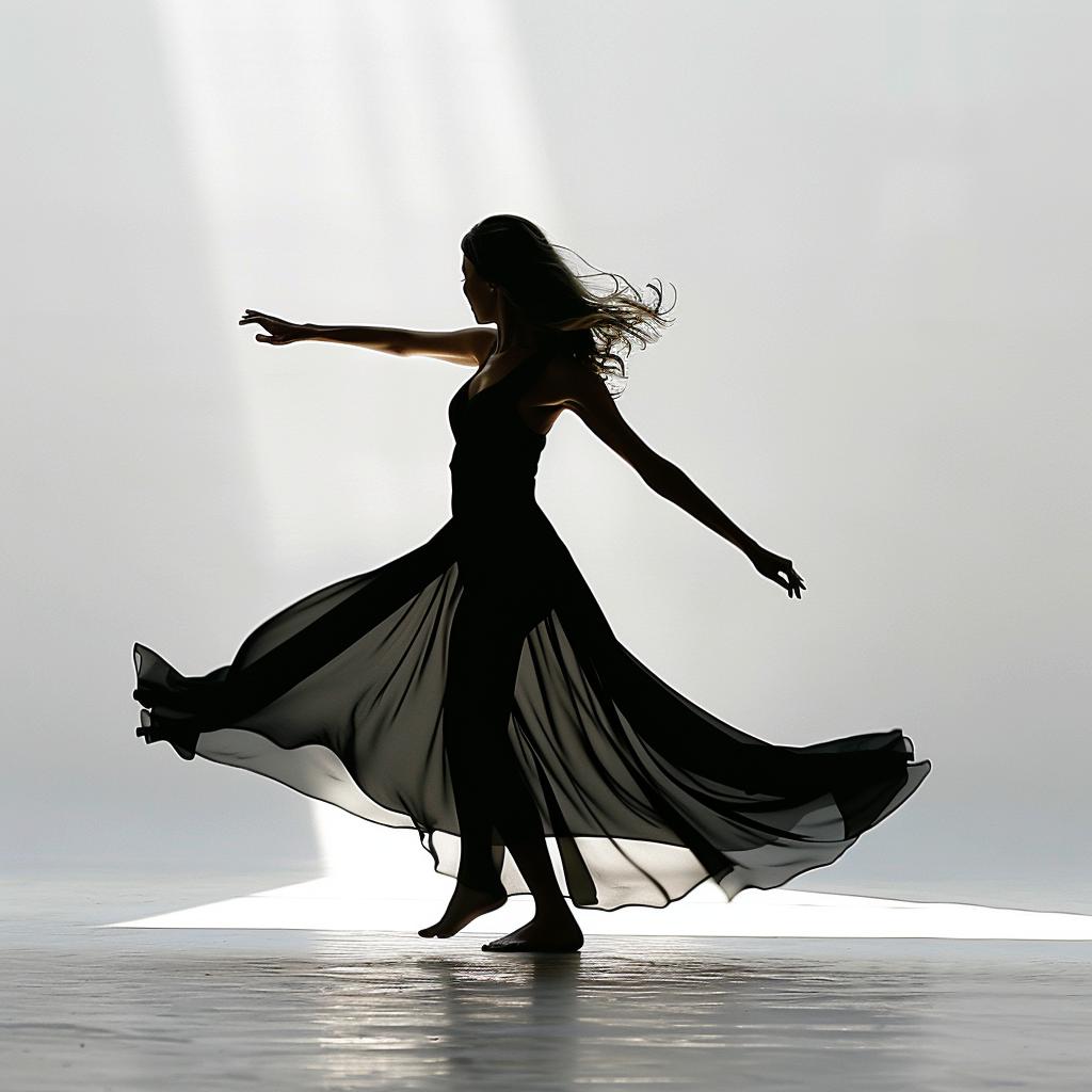dance  silhouette  woman  white  dress  elegance  movement  barefoot  graceful  artistic 953978