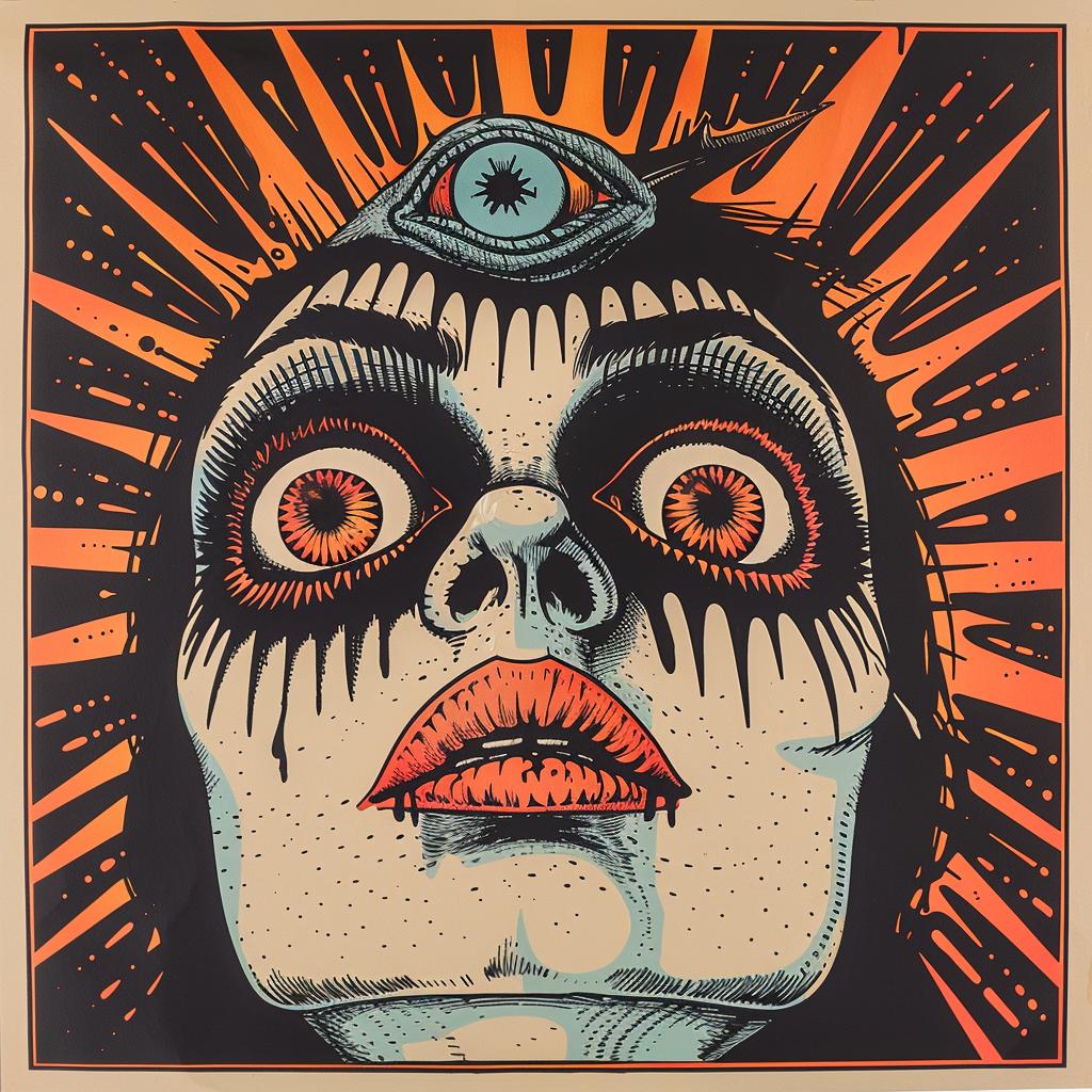 band  poster  Devil  Wears  Prada  dark  occult  spiritual  art  Bachalo 925764
