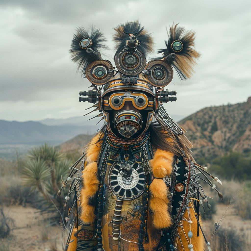 portrait  minimalist  desert  transhumanism  costume  metal  landscaping  colorful  architecture  35mm 938435