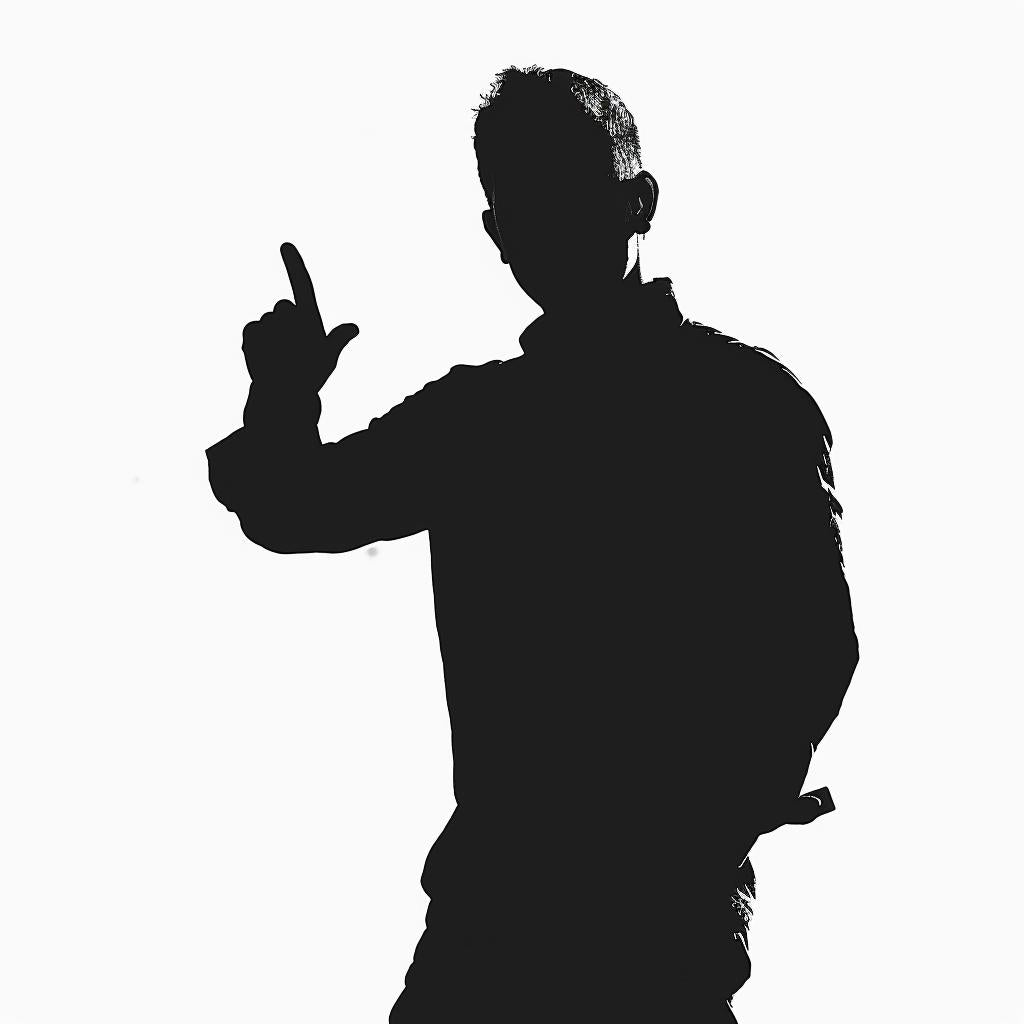 silhouette  man  ASL  illustration  black  white  pointing  sign  symbol  gesture 954153