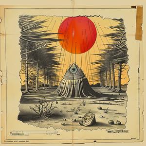 tree  sun  background  artwork  Riisograph  drawing  nature  symbolist  illustration  red 1037274